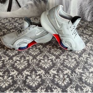 Nike Air Zoom Superrep 3 Shoes Size 6.5 Color Pure Platinum. Wore twice.